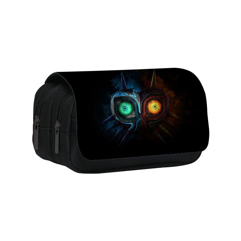Zelda Legend Double-Layer Pencil Case: King s Tear Design for School Students Double-layer Pencil Case