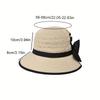 1pc Spring-Summer Women's Hat, Fashionable Multifunctional Sun Hat Suitable for Daily Outdoor Use and Summer Beach Travel