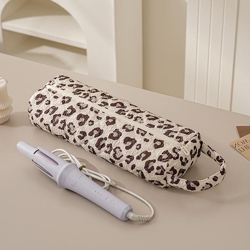 Floral Large Capacity Curling Iron & Hair Dryer Storage Bag