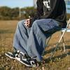 Men's Retro Loose-Fit Japanese Jeans with 3D Pockets and Tapered Legs