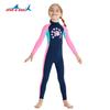 Costume da Bagno Rash Guard Manica Lunga Pezzo Unico Protezione UV per Bambini Asciugatura Rapida Costumi da Bagno Nuoto Snorkeling Surf