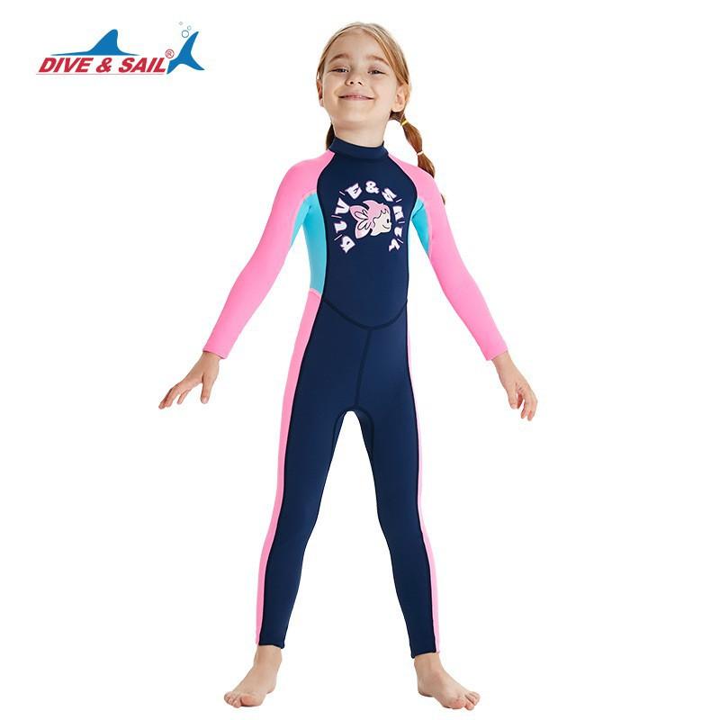 Costume da Bagno Rash Guard Manica Lunga Pezzo Unico Protezione UV per Bambini Asciugatura Rapida Costumi da Bagno Nuoto Snorkeling Surf