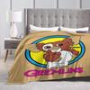 Vintage Gremlins Gizmo Mogwai Blanket Coral Fleece Plush Textile Decor Horror Cozy Lightweight Blankets for Home Outdoor Quilt