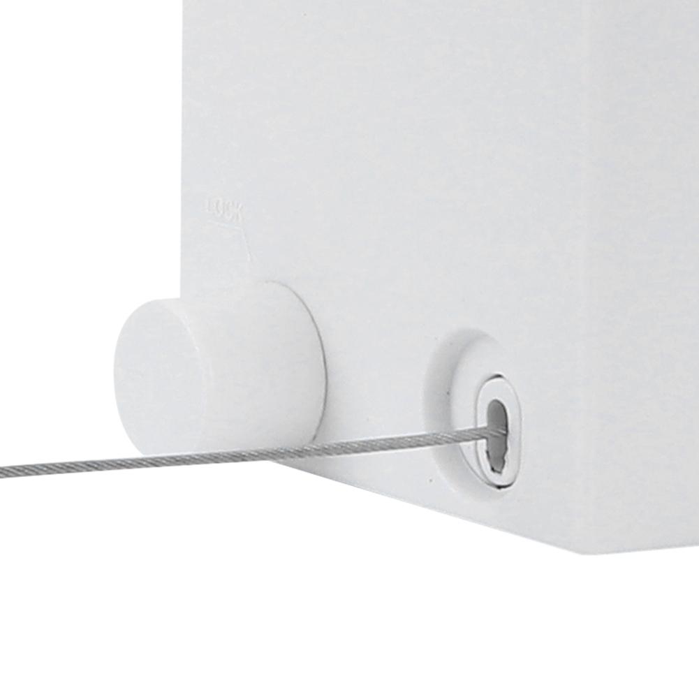 Telescopic   Clothesline Wall Mounted Clothes Drying Rope String Stainless Steel for Bathroom Laundry