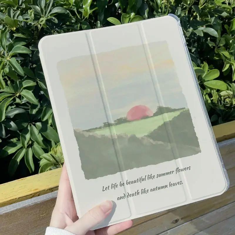 Protective Cover for Samsung Tab S7 S8 S9 11 Plus S10 S9 12.4 Inch Tab S6 Lite 10.4 Lite 8.7 A9 8.7" Plus 11 Inch Oil Painting