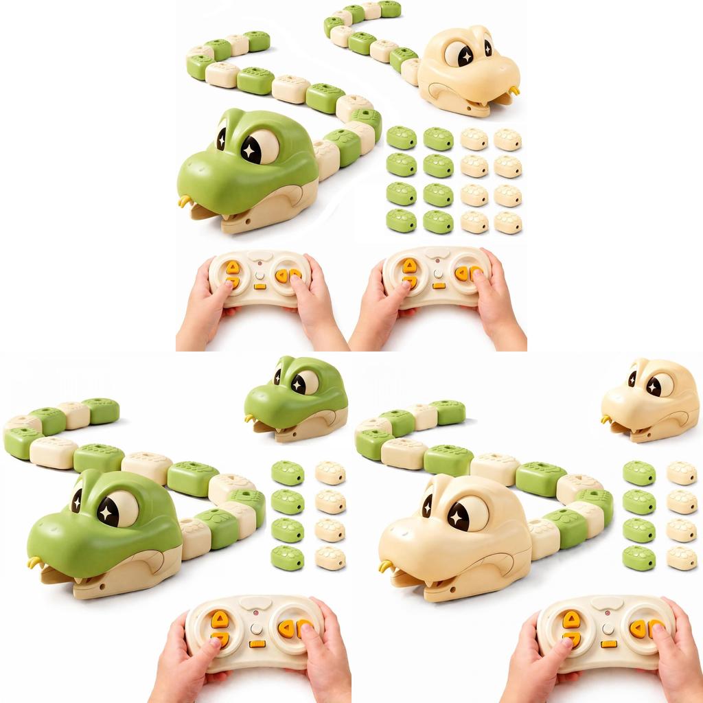 Bone King Remote Control Snake Toy For Kids Indoor Outdoor Interactive Play