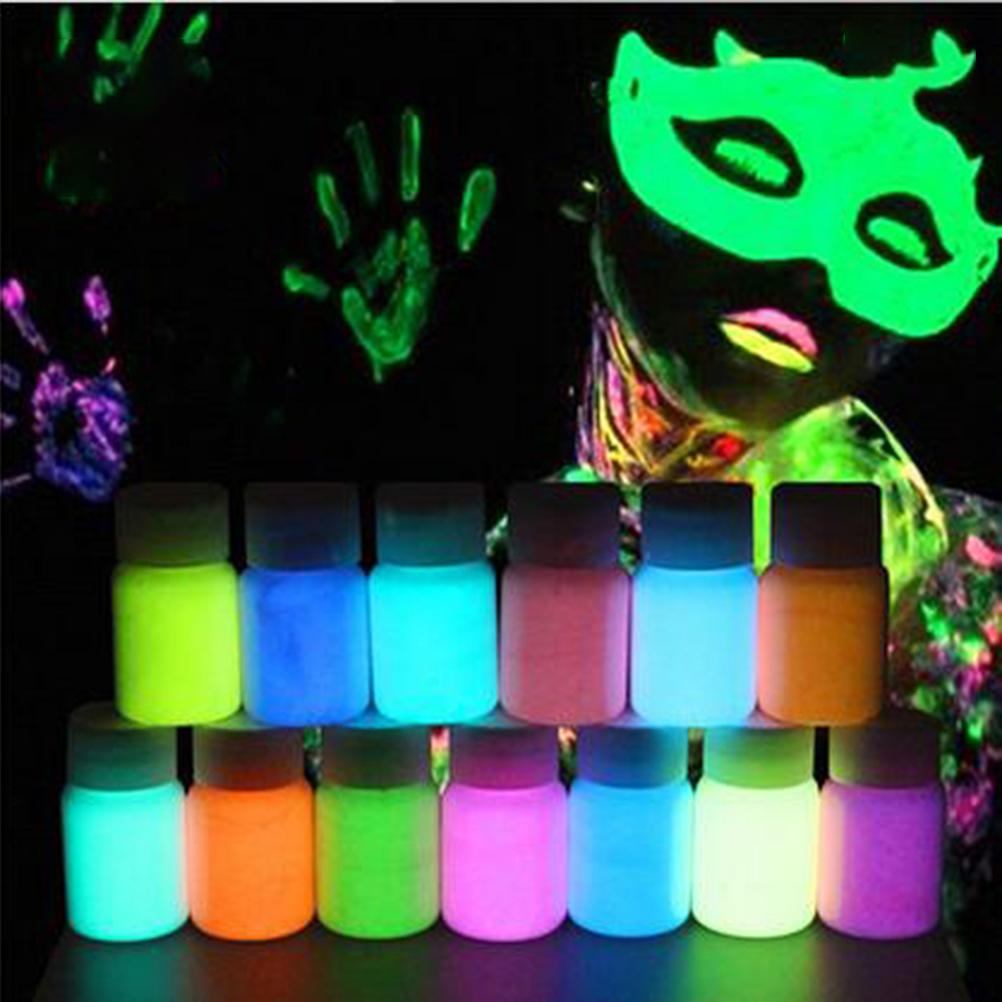 Set di Pitture Luminous Phosphorescent ing per Pareti e Corpo