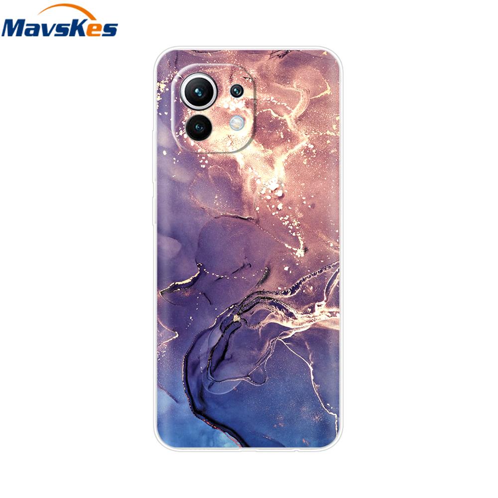 Clear Case for Xiaomi Mi 11 Lite NE 5G Mi11 lite Soft TPU Transparent Shockproof Phone Cover For Xiomi Mi11lite Mi 11 lite NE 5G