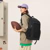 Li Ning Sports Lifestyle Series Brand Logo Splicing Design Casual Fashion Versatile Adjustable Shoulder Straps Polyester Student Backpack ABSV395-1