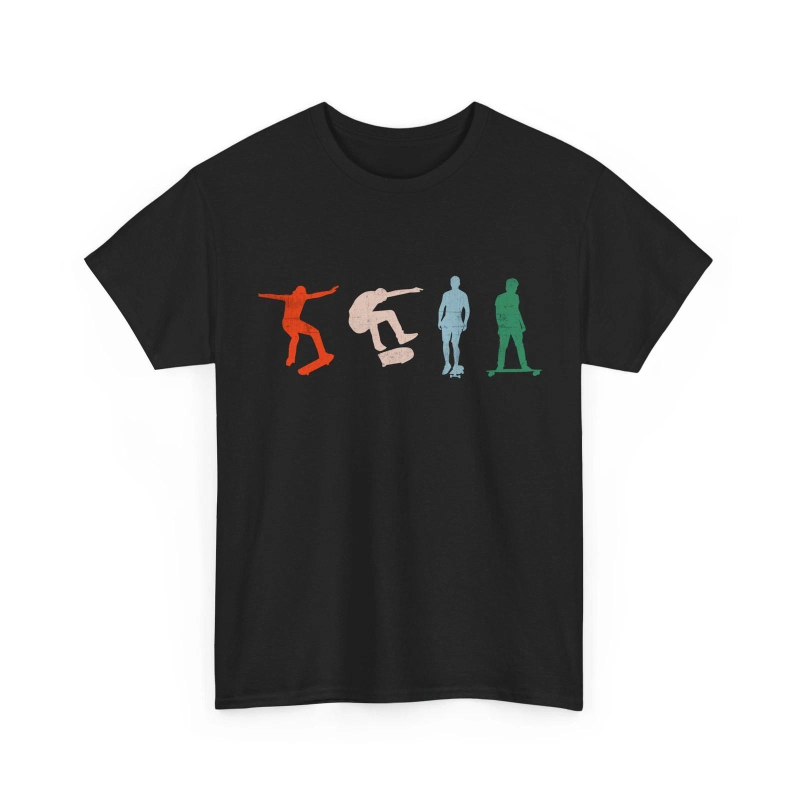 Skater T shirt, Skateboarding Skating Lovers Women Men T shirt S