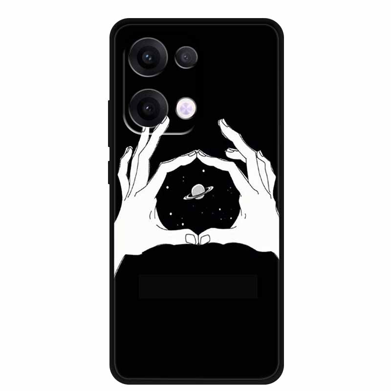 TPU Case For OPPO Reno 13 5G Phone Case Coque Shocproof Black Silicone Soft Back Cover For OPPO Reno 13 Reno13 Pro Case Funda