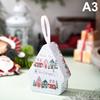 Christmas Decor Tinplate Box Storage Box With Lanyard Candy Biscuit Box Jewelry Storage Party Favors Christmas Tree Decoration