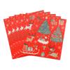 20pcs/Pac 33*33cm 2-Ply Disposable Party Napkin Christmas Pattern