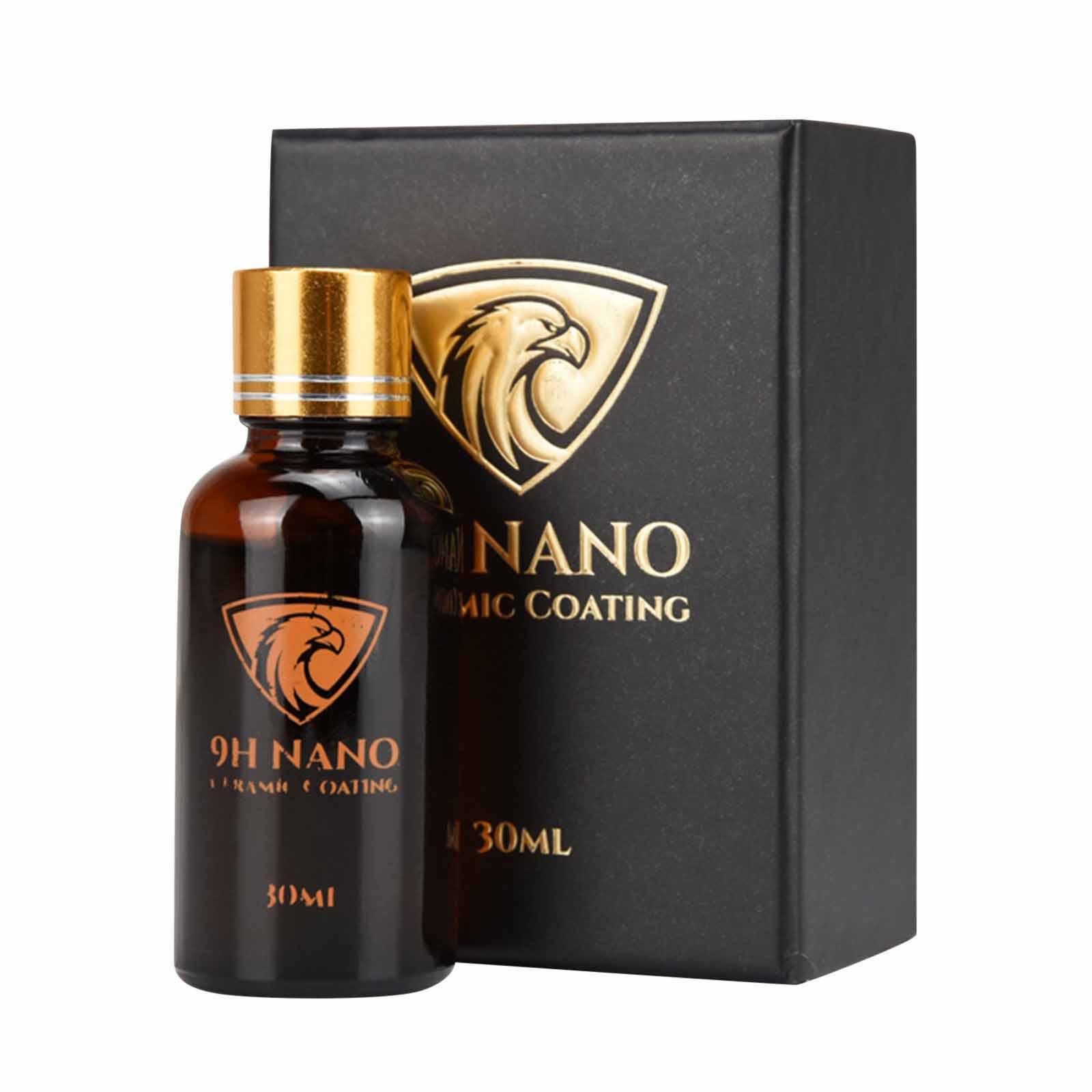 

9H Жидкое керамическое покрытие для окисления автомобиля, набор гидрофобных стеклянных покрытий, 30 мл