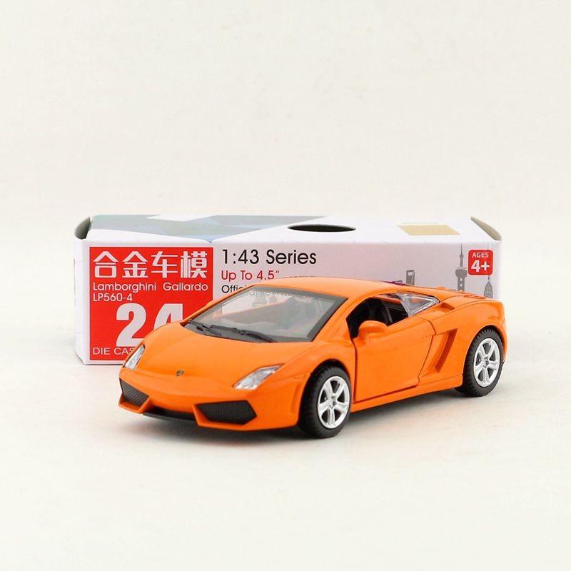 

Lp5604 Gallardo 143 Alloy Car Model With Moving Parts For Kids Gift оранжевый
