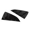 For Volkswagen VW Polo MK5 6R 6C 2011-2017 Car Rear Window Quarter Louver Shutter Cover Side Vent Trim Sticker ABS Accessories