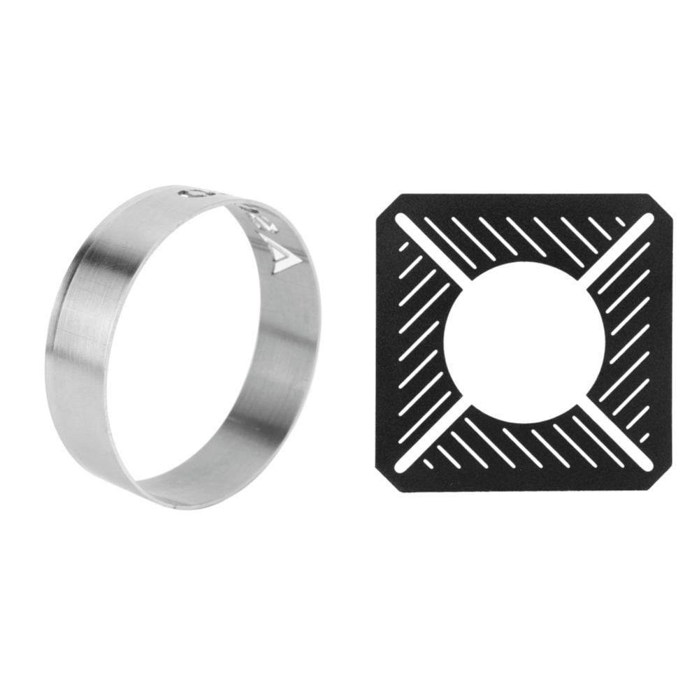 Gather Fire Windshield Gas Stove Burner Cover Windproof Spider Stove Support Wok Ring for Soto 310 Stove Camping Accessories