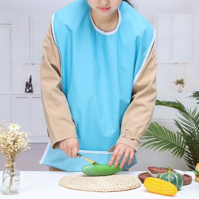 Śliniak dla dorosłych do jedzenia Ochraniacz ubrania Wodoodporny fartuch Zmywalny Wielorazowy Duży frotte dla osób starszych, seniorów i niepełnosprawnych