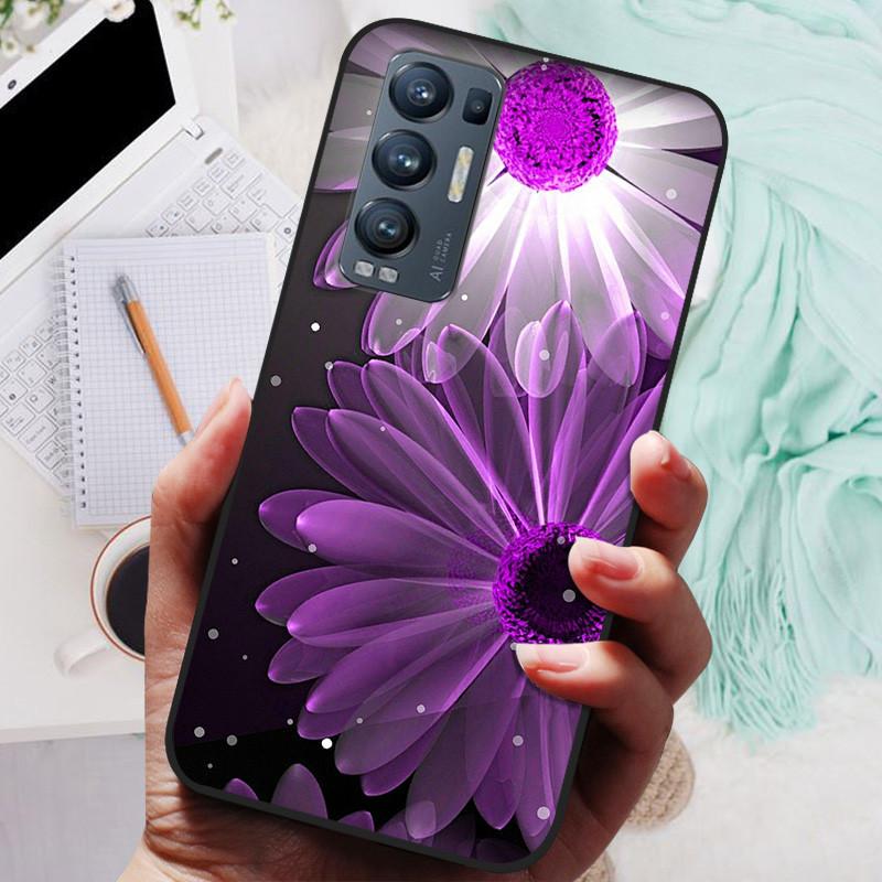 For OPPO Find X3 Neo Case Black Cover Lion Wolf Silicone Soft Back Cases For OPPO Find X3 Lite Phone Case Reno 5 Pro Plus 5G