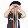 Regenbogen Handdrachen Kreatives Tanzband Streamer Mit Holzring Handgelenk Taktiles Spielzeug Set Kinder Geburtstagsparty Mitgebsel Geschenke