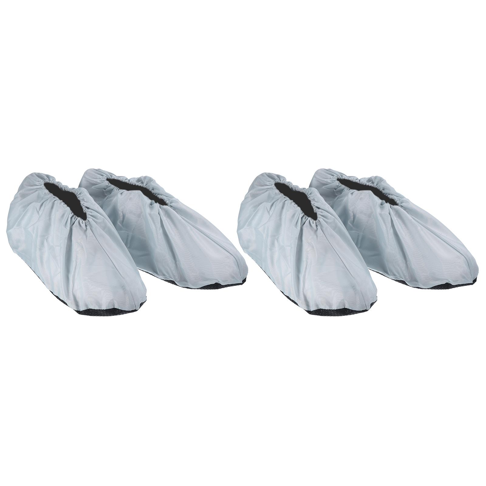 

2/3/4 пары Защита для обуви, тапочек, бытовые нейлоновые бахилы, нескользящие протекторы для обуви для офиса, лаборатории, мужские, женские