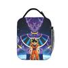 DBZ Beerus  CATS Insulated Lunch Bag Portable  Meal Container Thermal Bag Tote Lunch Box Work  Outdoor Bento Pouch
