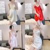 Summer Womens Satin Sleep Dress With Lace Trim Sleeveless Lounge Wear For Home Relaxation