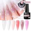 MTSSII 7ml Quick Extension Gel mléčně bílá Nude Pink Construct Hard Gel Semipermanentní UV LED gel Quick Building Nail Art