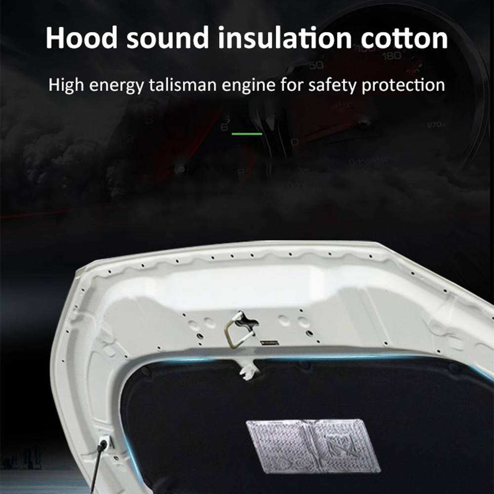 Car Engine Insulation for MG 4 MG4 EV Urban 2026~2028 Hood Heat Protect Sound Cotton Soundproof Thermal Cover Pad Accessories Heat Shields 2
