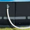 1.5in Diameter Pool Filter Pump Hose with Adapter Pool Sand Filter Pump Hose Pool Hoses for Intex Filter Pumps Saltwater Systems