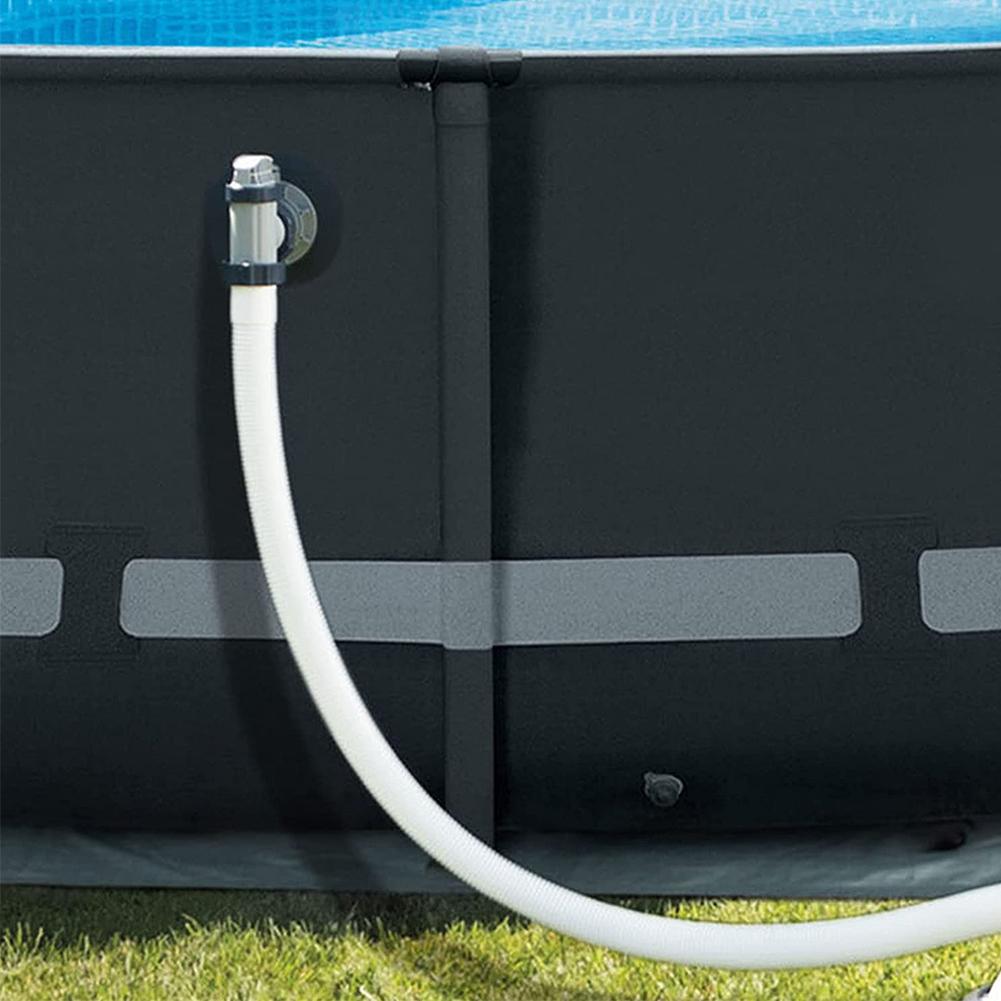 1.5in Diameter Pool Filter Pump Hose with Adapter Pool Sand Filter Pump Hose Pool Hoses for Intex Filter Pumps Saltwater Systems
