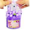 Soft 300ml/70ml Slime Kit Fruit Crunchy Stress Relief Crystal Slime Non-Sticky Glitter Clear Slime Party Favor Gifts