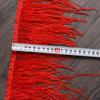 Ostrich Feathers Trim 13-18 CM Plumes on Ribbon Selvage For DIY Wedding Sewing in Dress Decoration Crafts Accessories Wholesale