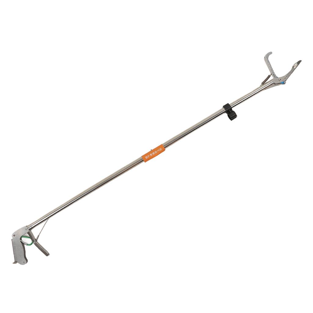 Snake Tong Foldable Self Lockable Stainless Steel Strong Safe Reptile Grabber Catcher Snake Handling Tool