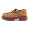 Timberland Casual Thick Sole Height Increasing Breathable Mary Jane Shoes Women Shoes Light-Beige A4188EN3