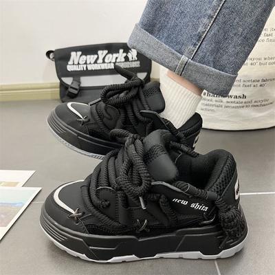 Neue Design Frauen Männer Brot Schuhe Breite Sohle Paare Unisex Chunky Sneakers Hip Hop Sport Schuhe Adrette Mode Schuhe