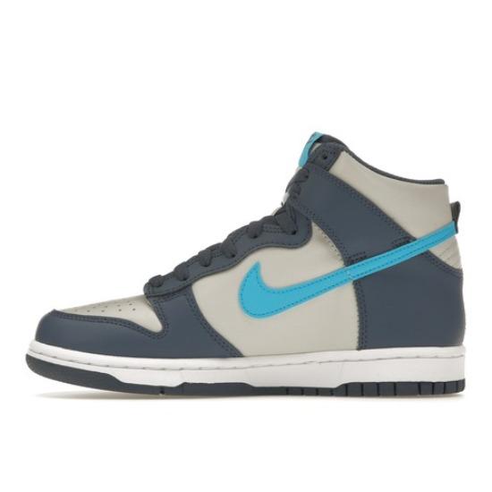 

Nike Dunk High Light Bone Diffused Blue DB2179-006 EU 37.5 сірий колір
