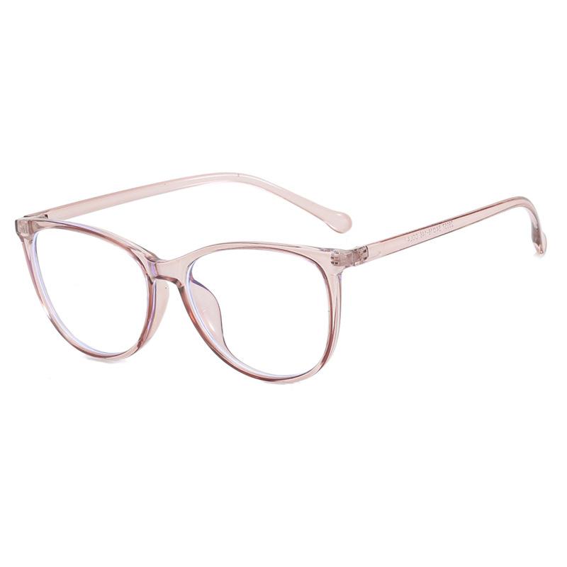 

New Trendy Vintage Gradient Eyeglasses For Farsighted Anti Blue Light Prescription Unique Clear Cat s Eye Eyeglasses Frame 5.5