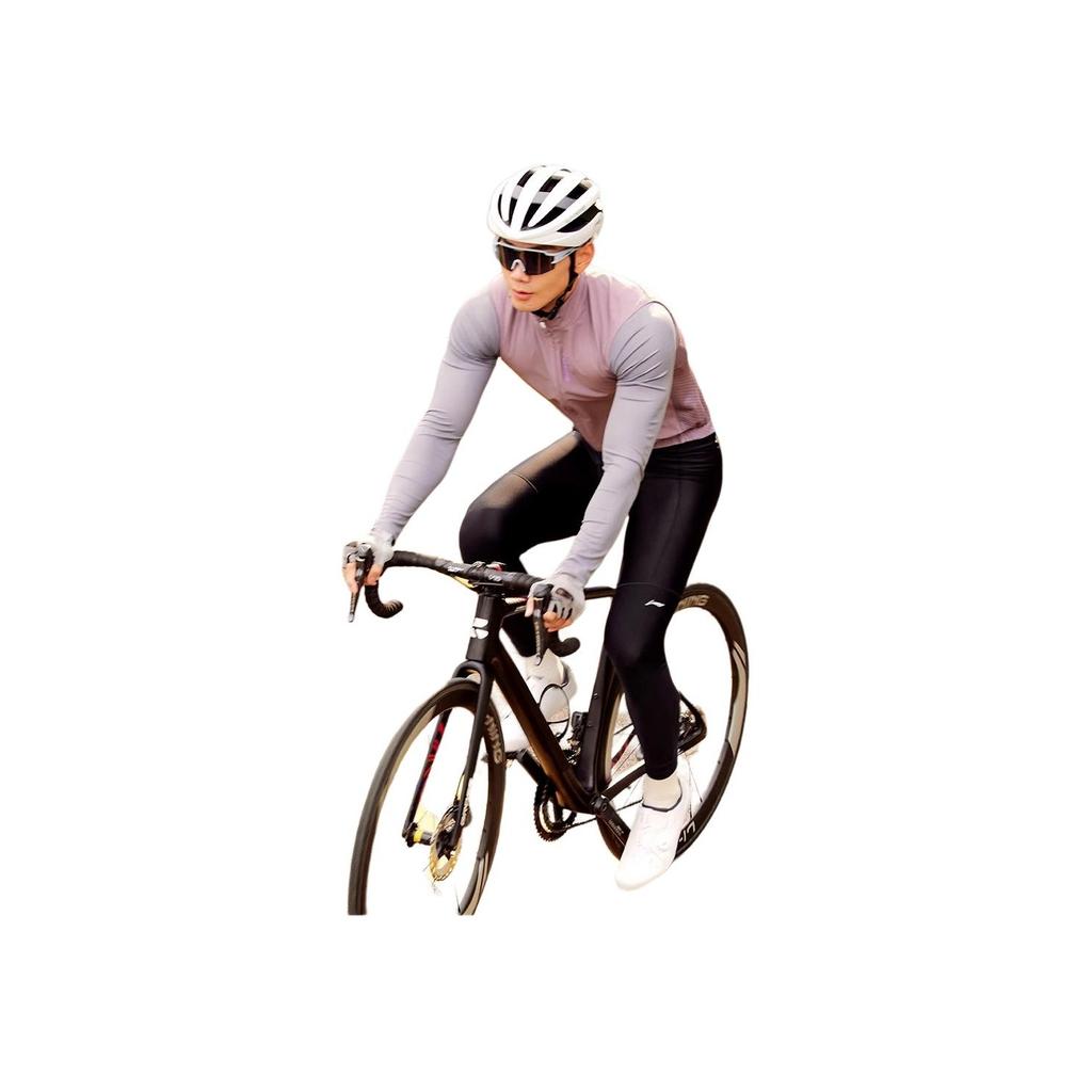 Li-Ning Breathable Quick-Dry Comfortable Windproof Slim Fit Road Mountain Cycling Pants Men Bottoms Black LCTK101