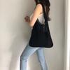 Minimalist Retro Hollow Knitting Bag For Women, Woven Yarn Shoulder Tote Bag, Large Capacity Breathable Shopping Handbag For Daily Outdoor Use