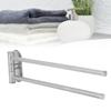 Brushed Finish Swivel Towel Bar 304 Stainless Steel Swivel Towel Rack Towel Holder  Home Hotel
