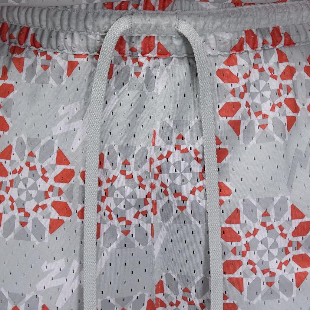 Nike All Over Print Lace-Up Brand Logo Shorts Men Shorts Gray FB8159-025