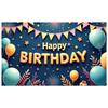 Cheerful Design Party Backdrop Happy Birthday Banner Birthday Party Banner for Birthday Party Photo Shoot
