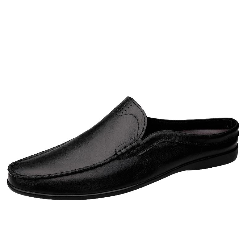 Fashion Hot Selling Classic Brown Men's Loafers Europe America Daily Casual Flat Shoes Men's Interview Business Shoes Free Delivery