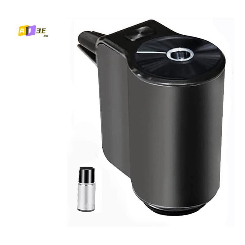 A03E-Smart Car Air Freshener Portable Smart Car Air Freshener, Inteligent Car Aroma With 1Pcs Empty Bottle (No Essential Oil) Grayblack