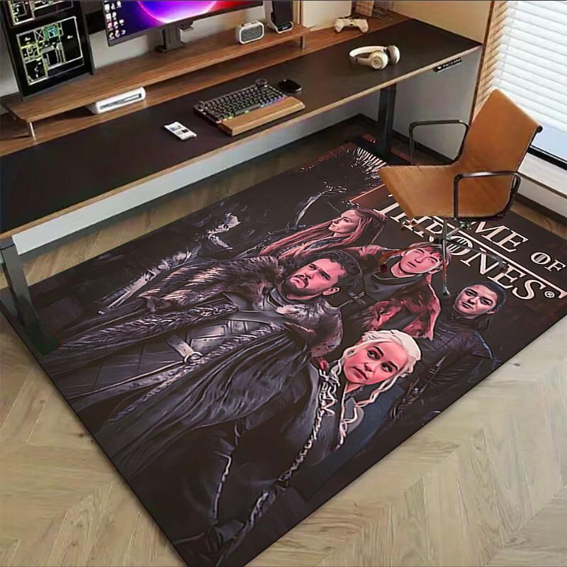 1PC Game of Thrones Extra Large Non-Slip Floor carpet, Office, family, bedroom, Studio - Large Area Rug Indoor Rugs1164A
