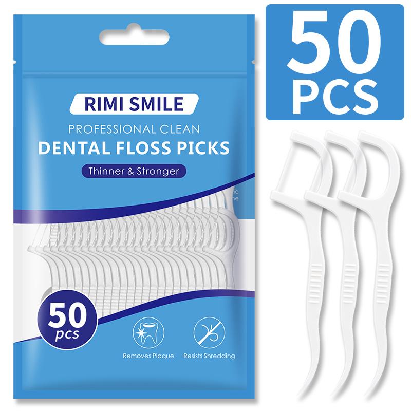 600 Stück/300 Stück/100 Stück/50 Stück/30 Stück - Zahnseidenstäbchen - Interdentalreinigungswerkzeug