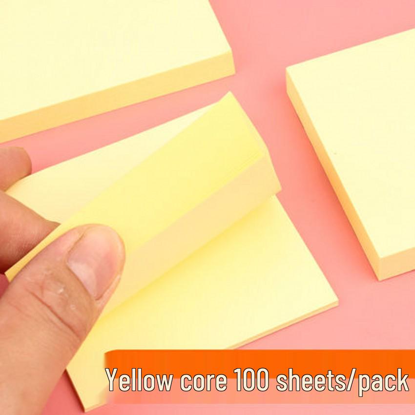76x51mm Strong Adhesive Sticky Notes - Self-Adhesive Memo Pads for Office
