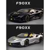 1/24 Ferrari SF90 SF90XX Alloy Sports Car Model Diecasts Metal Racing Vehicles Car Model Simulation Sound Light Collection Kids Toy Gift