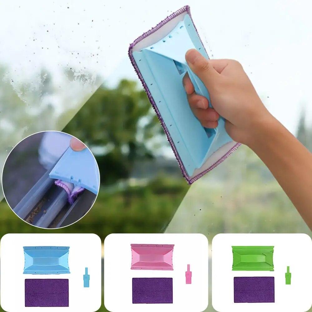 Kartáč na čištění dveřních a okenních kolejnic Ruční nástroj na čištění okapů pro stolní počítače Mezery na hranách skleněných výklenku Posuvné dveře Linky na dlaždice